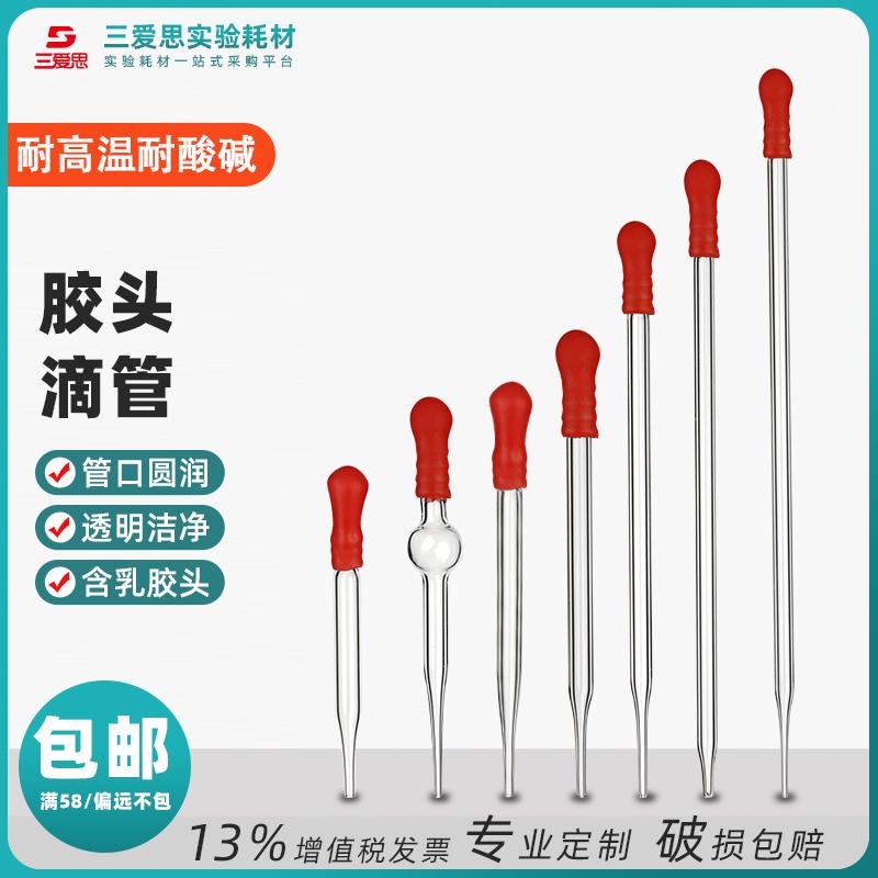 Glass Dropper with Rubber Bulb · C260125